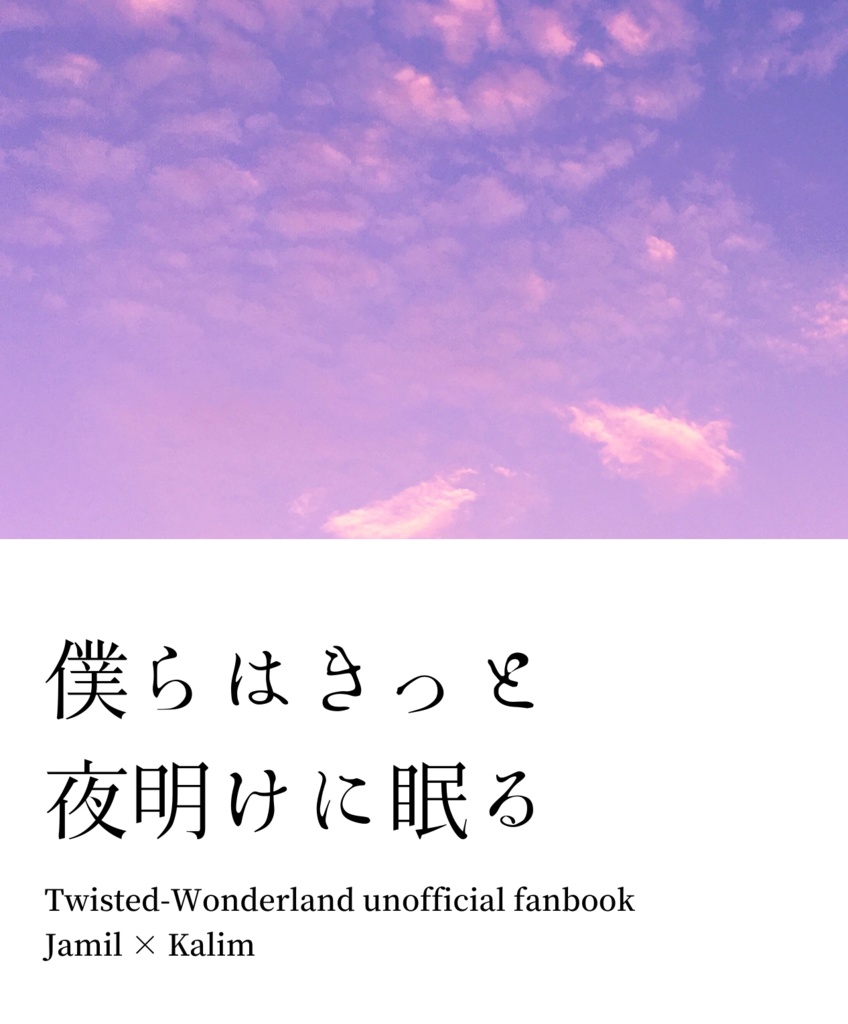 僕らはきっと夜明けに眠る