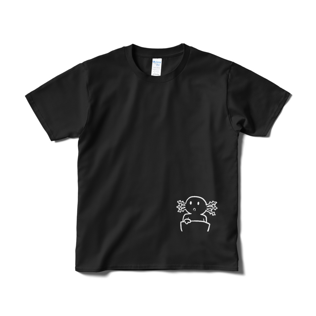 ポケットに収まるうーぱーるーぱーTシャツ