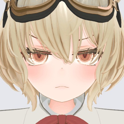 【無料版あり】【RadDollV3専用】ジト目多め 動く表情つき 表情セット40種【PC/Quest対応・MA・FaceEmo対応】