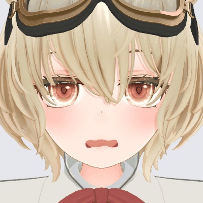 【無料版あり】【RadDollV3専用】ジト目多め 動く表情つき 表情セット40種【PC/Quest対応・MA・FaceEmo対応】