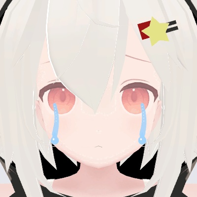 【無料版あり】【フェリス専用】動く表情つき 表情セット33種【MA・FaceEmo対応・頰染め/涙/汗つき】