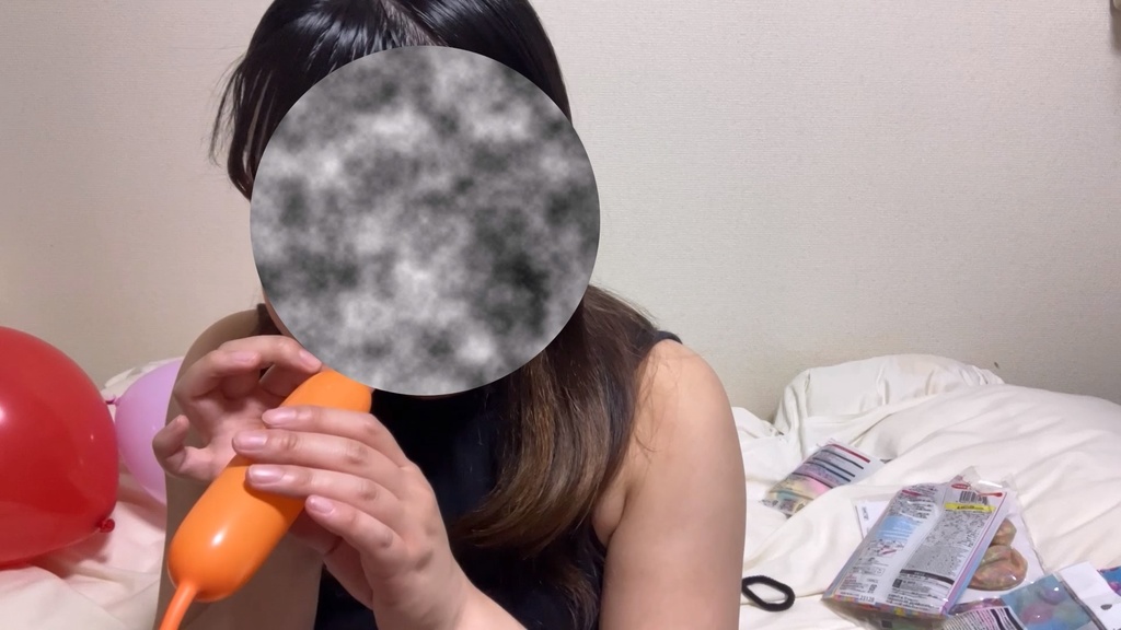 #1 みみさんの風船膨らましチャレンジ【フル版動画11/21追加】