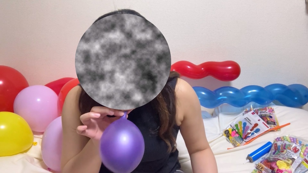 #1 みみさんの風船膨らましチャレンジ【フル版動画11/21追加】