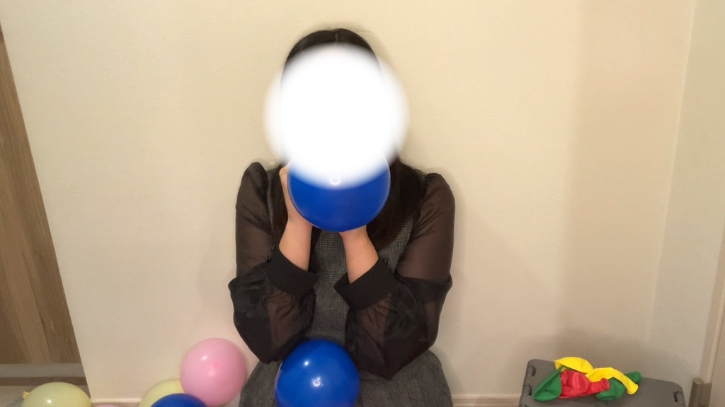 #3 まりなさんの風船膨らまし60個