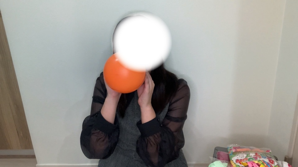 #3 まりなさんの風船膨らまし60個