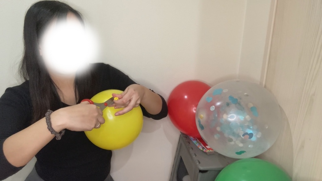 #16 SDGsなまりなさんの風船膨らまし&空気抜き
