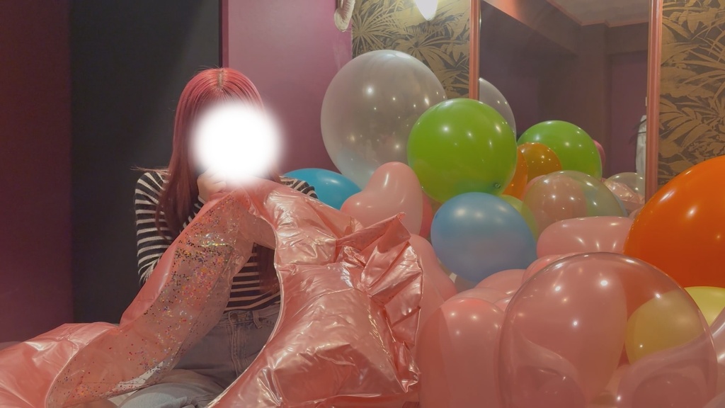 #24 とっても♡スイートなのんたんさん(Cさん)の浮き輪&ビーチボール膨らまし