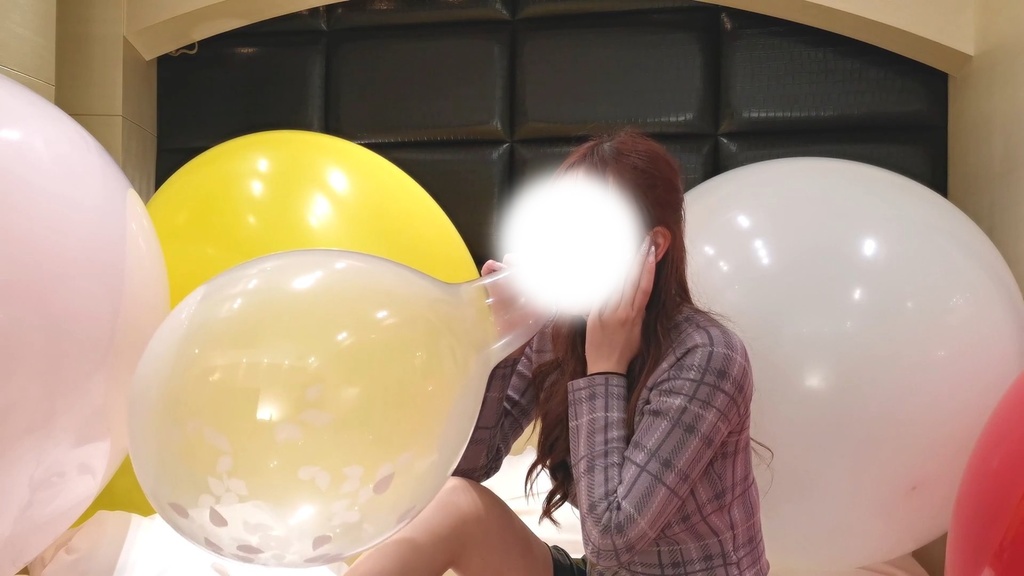 #40 るあさんのコンフェッティバルーン膨らまし割り★GW9日目5/4