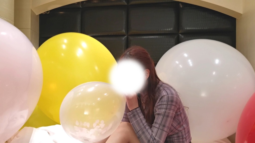 #40 るあさんのコンフェッティバルーン膨らまし割り★GW9日目5/4