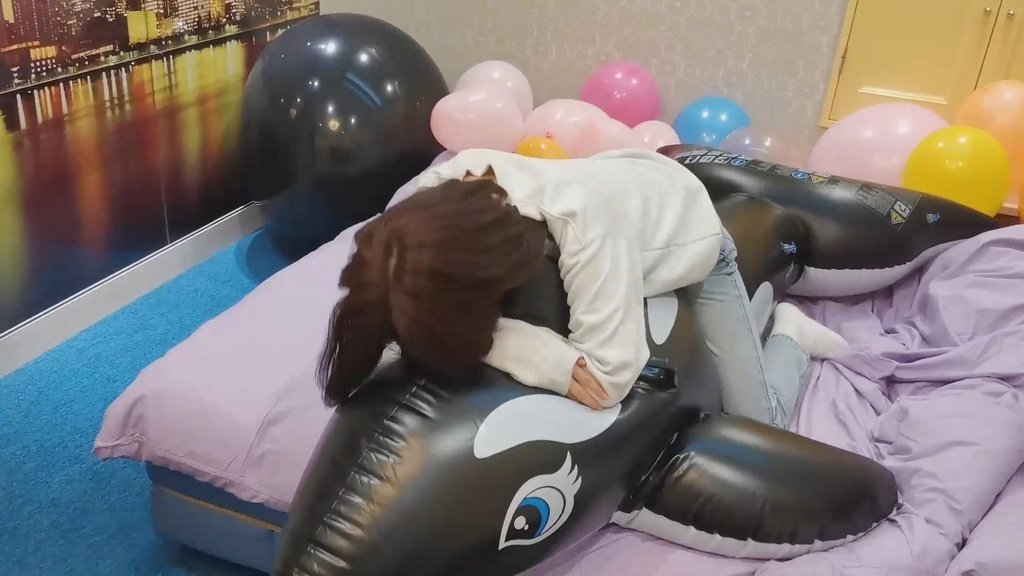 #43 Dさんのシャチフロート膨らまし