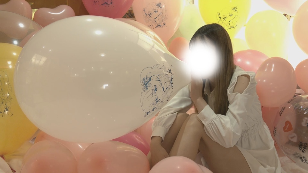 #51 【POP】【バルーンの日記念!】るあさんのイラスト風船膨らまし割り