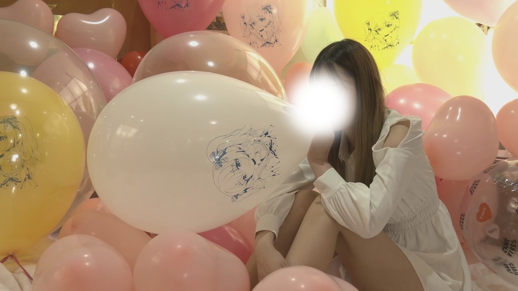 #51 【POP】【バルーンの日記念!】るあさんのイラスト風船膨らまし割り