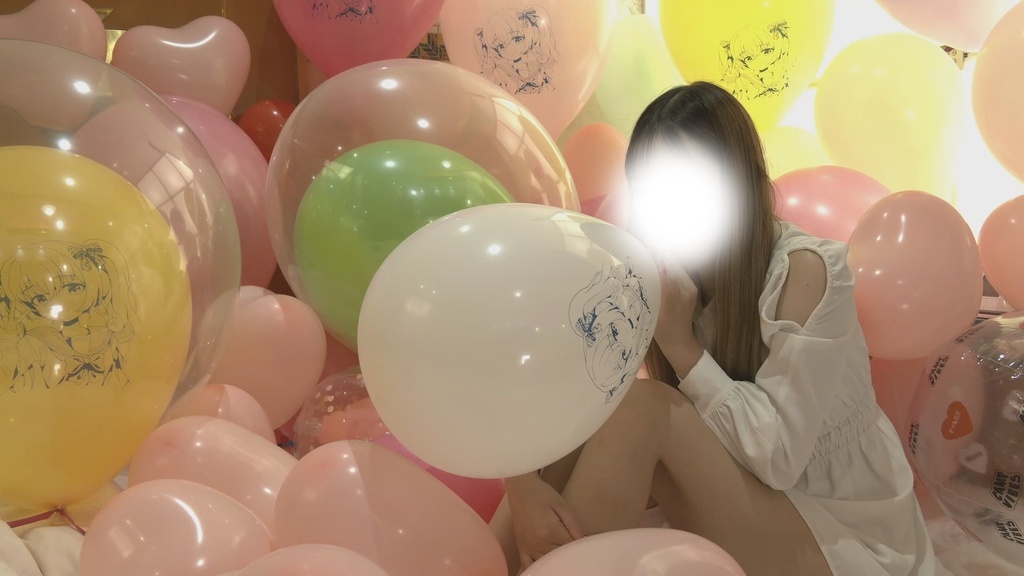 #51 【POP】【バルーンの日記念!】るあさんのイラスト風船膨らまし割り