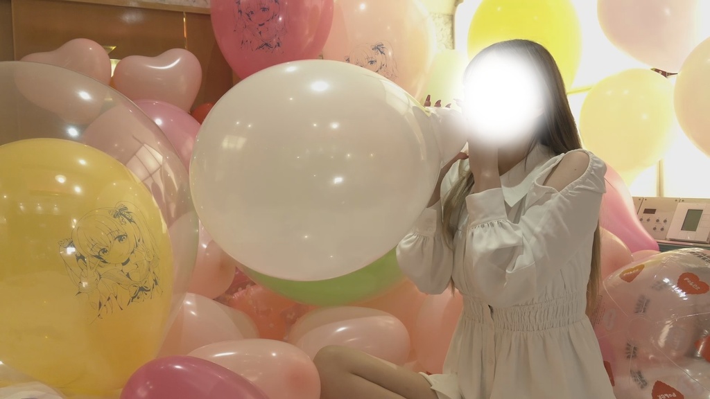 #51 【POP】【バルーンの日記念!】るあさんのイラスト風船膨らまし割り