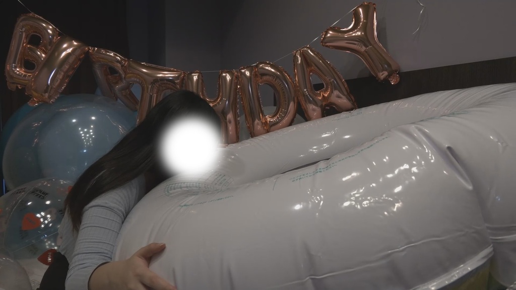 #53 まりなさんの浮き輪タワー