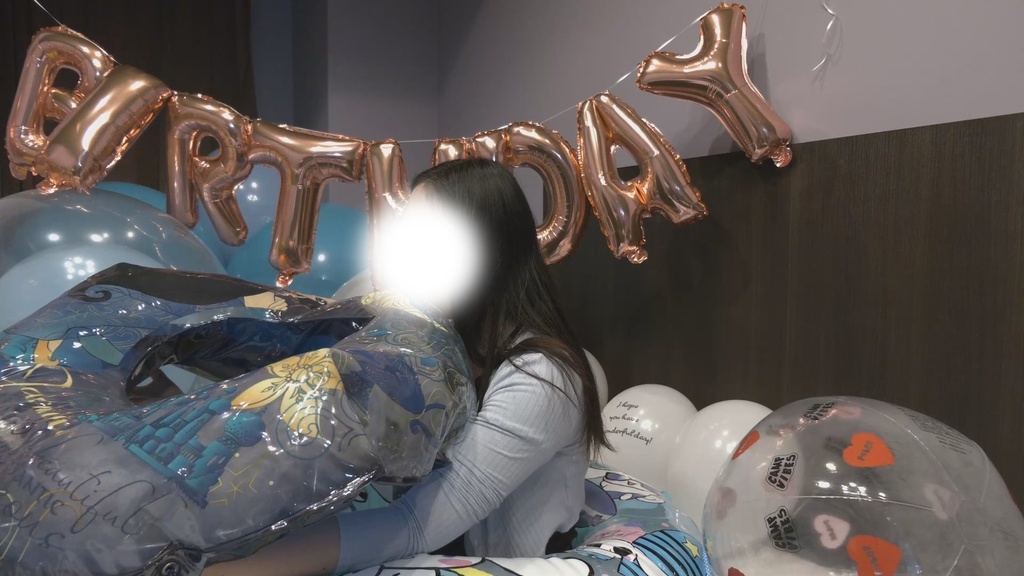 #53 まりなさんの浮き輪タワー