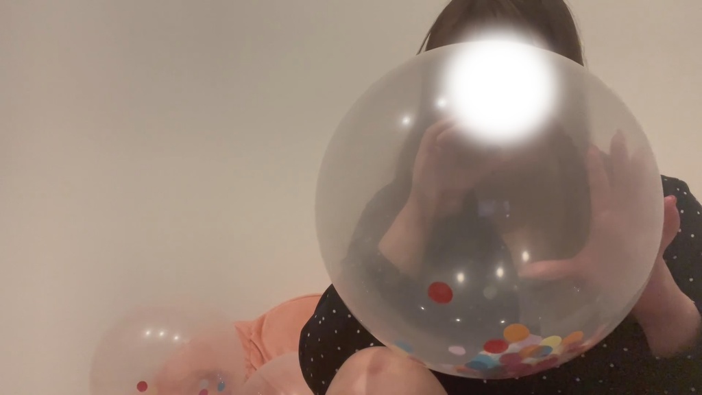 #54 Eさんのコンフェッティバルーン膨らまし13個