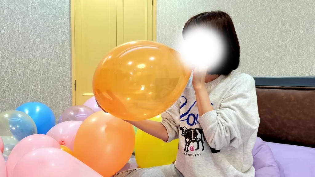 #59 Dさんの風船膨らまし