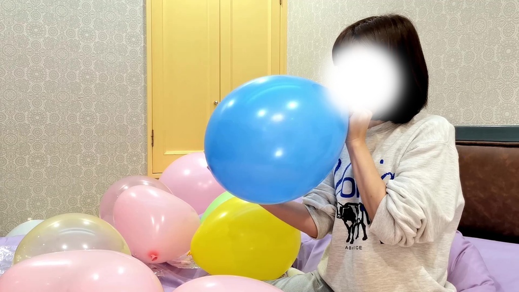 #59 Dさんの風船膨らまし