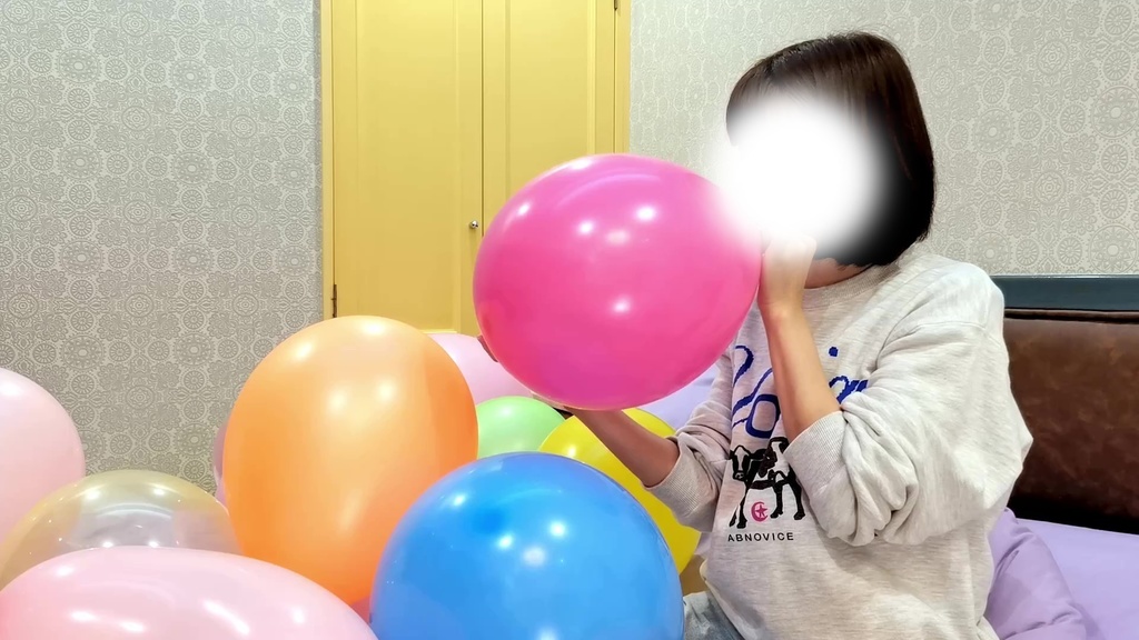 #59 Dさんの風船膨らまし