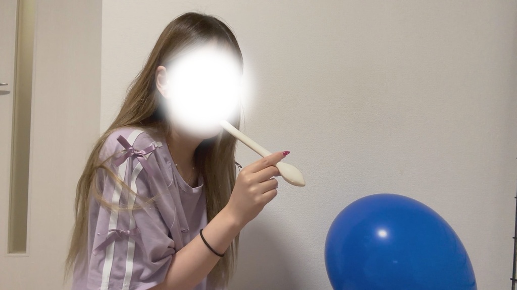 #60 るあさんの風船膨らまし&膨らまし割り