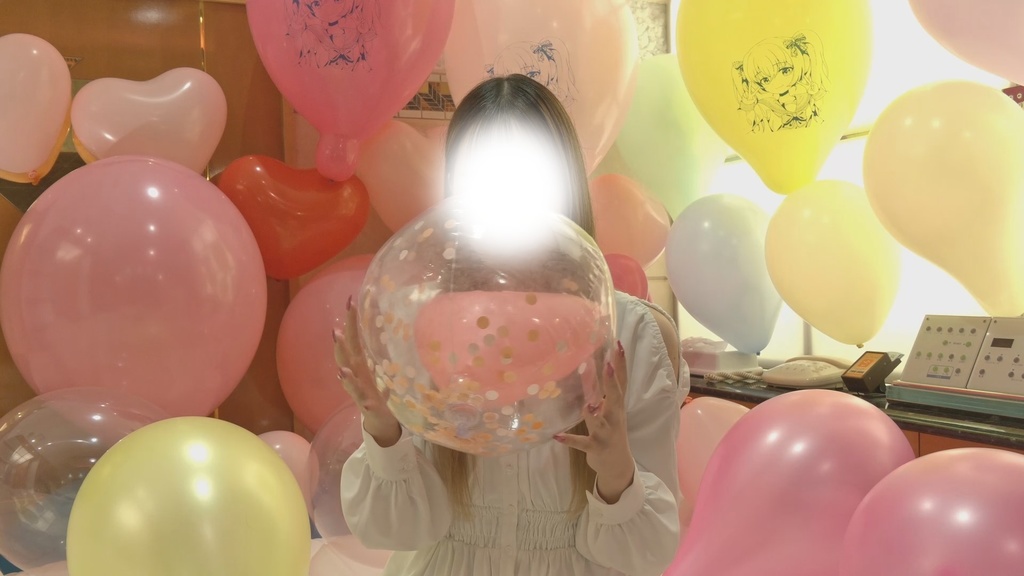 #62 るあさんのビーチボール膨らまし
