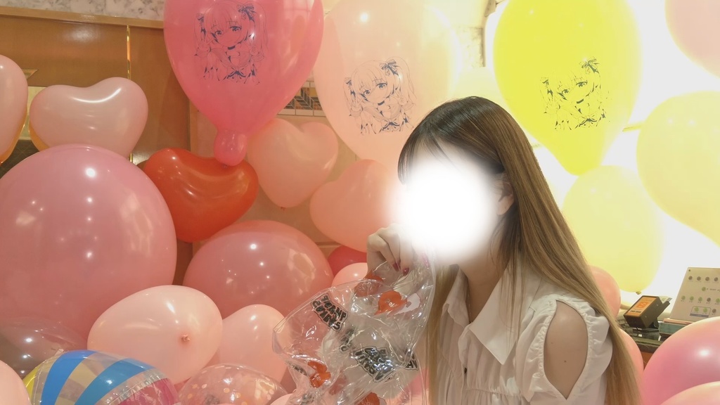 #62 るあさんのビーチボール膨らまし