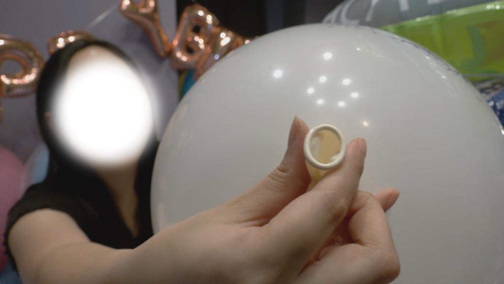 #74 まりなさんのイラスト風船膨らまし&Deflate