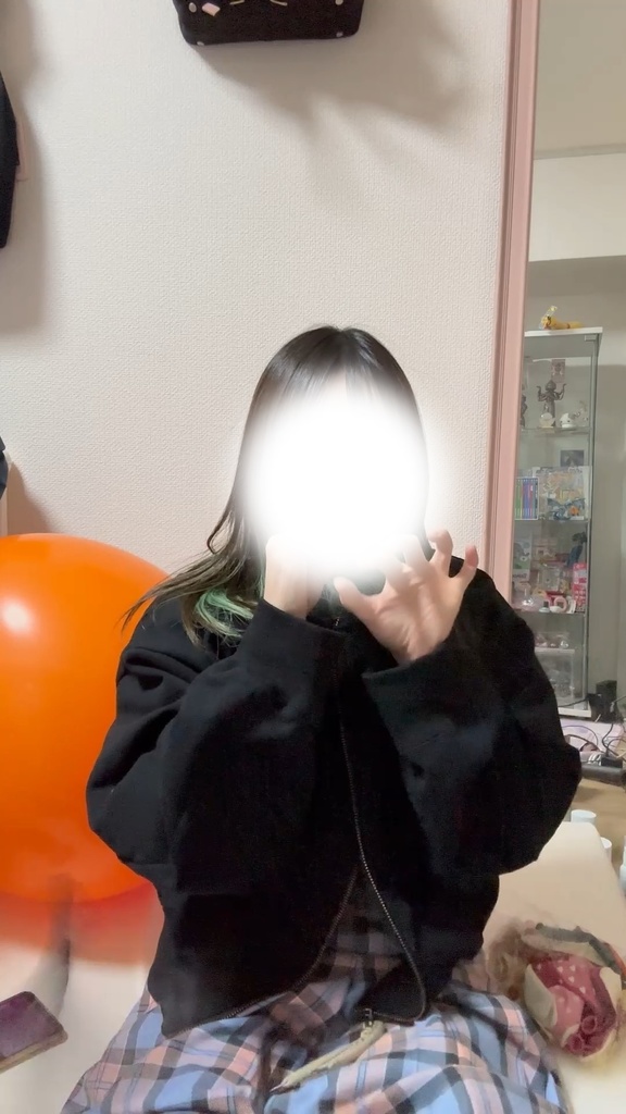 #98 しあみひなさんの風船膨らまし&二重風船膨らまし