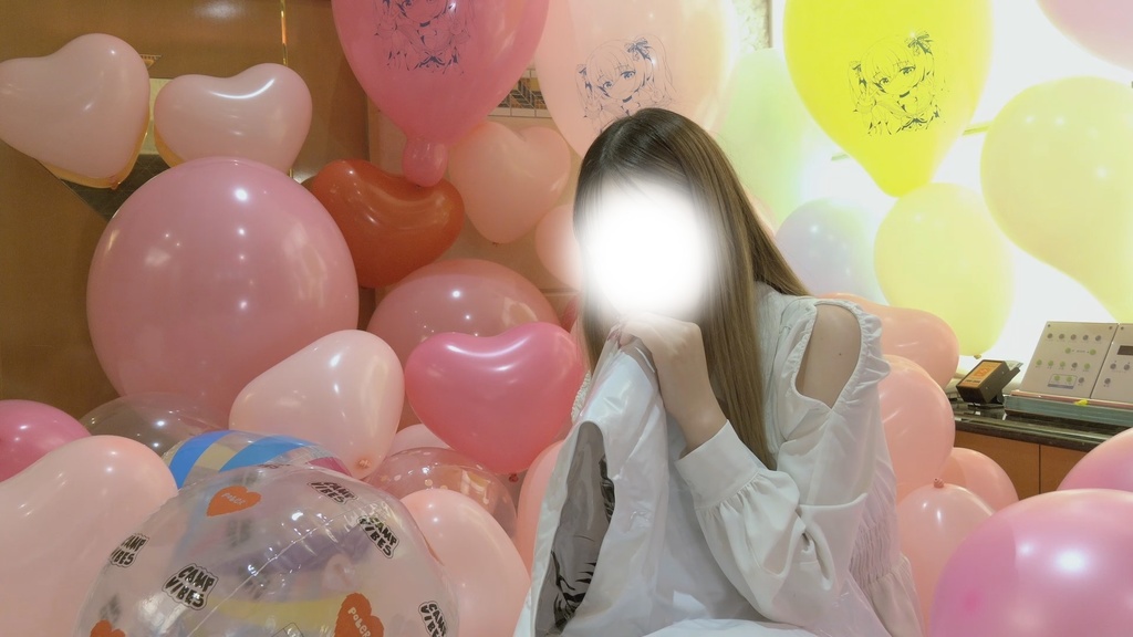 #64 るあさんの130cm浮き輪膨らまし