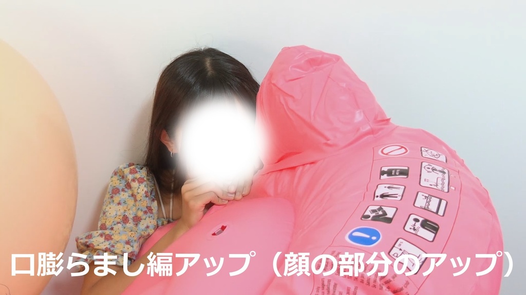 #66 のんたんさんのフラミンゴフロート膨らまし