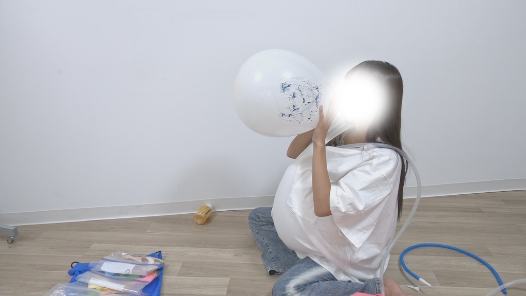 #56 のんたんさんの衣服内風船