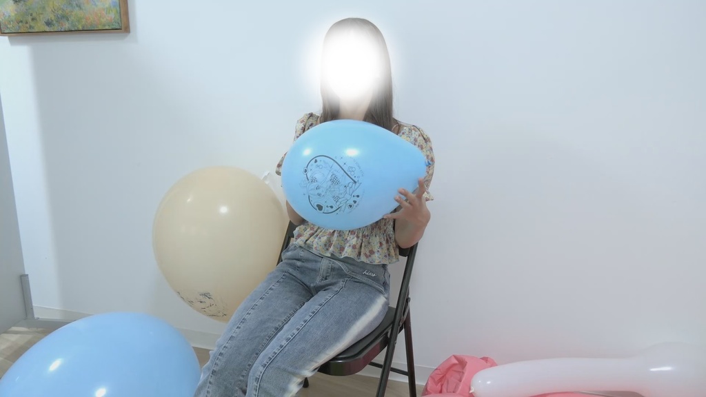 #78 のんたんさんが風船に座って割れるか検証！