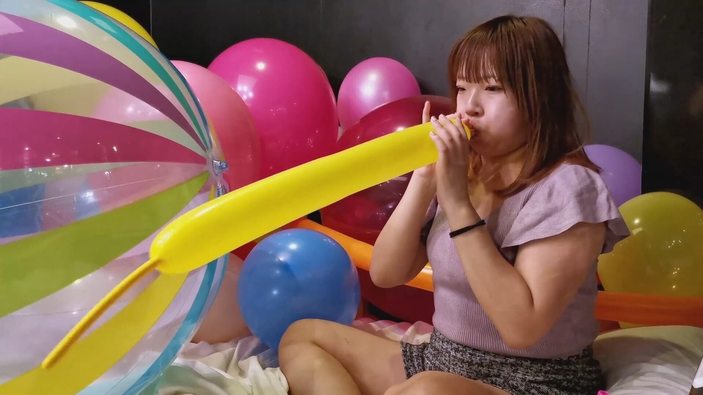 #114 【二重風船B2Pあり】ななさんのいろんな風船チャレンジ