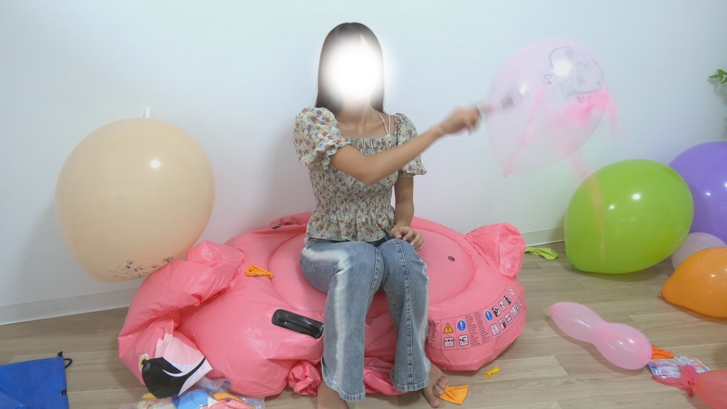 #63 のんたんさんの風船爆破46個&フラミンゴ破壊