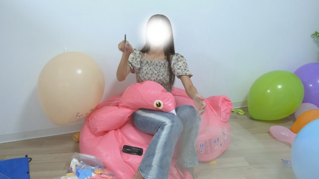 #63 のんたんさんの風船爆破46個&フラミンゴ破壊