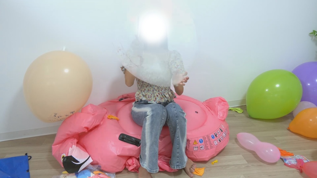 #63 のんたんさんの風船爆破46個&フラミンゴ破壊
