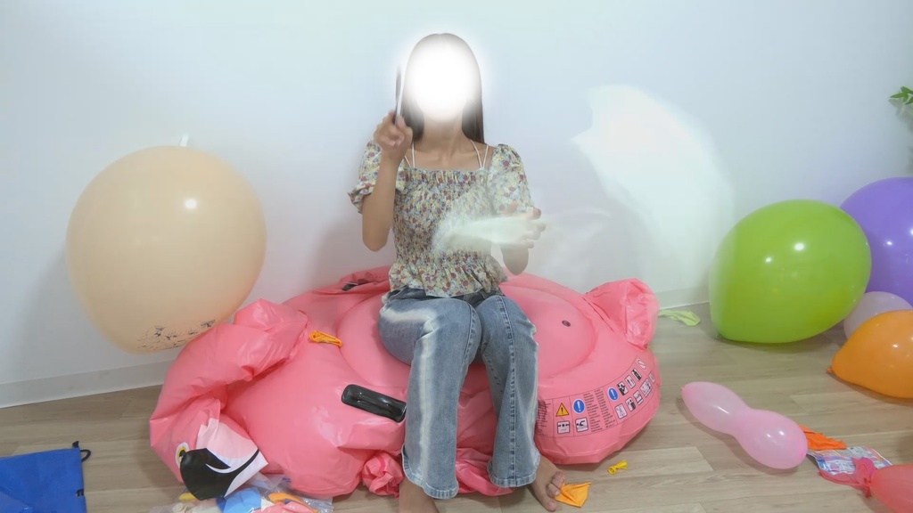 #63 のんたんさんの風船爆破46個&フラミンゴ破壊