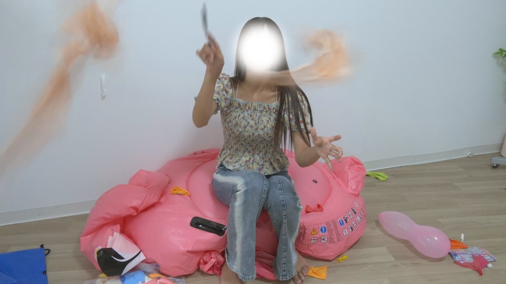 #63 のんたんさんの風船爆破46個&フラミンゴ破壊