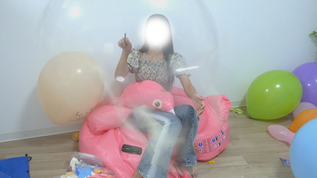 #63 のんたんさんの風船爆破46個&フラミンゴ破壊