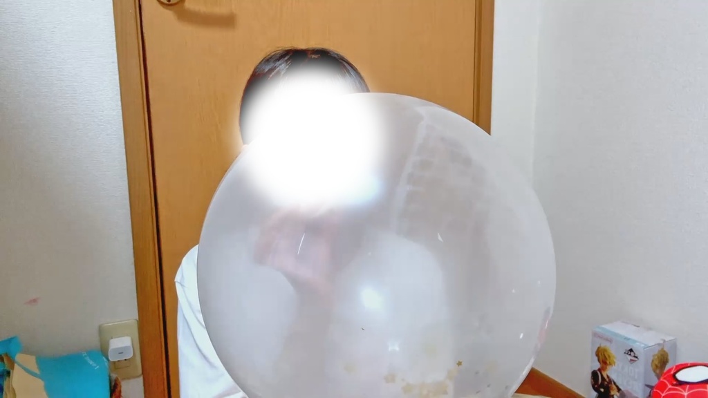 #72 Dさんのコンフェッティバルーン膨らまし31個