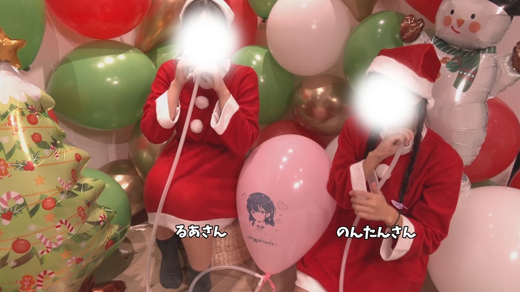 #75 るあさん・のんたんさんの 2人で!イラスト風船膨らまし割り