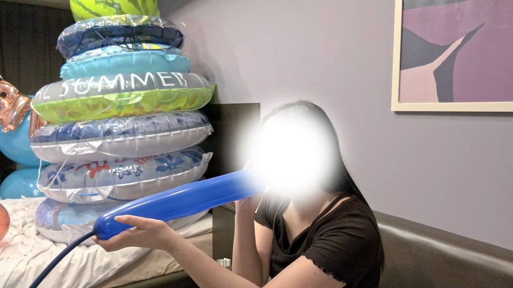 #102 まりなさんの風船3種膨らまし【GW②4/29】