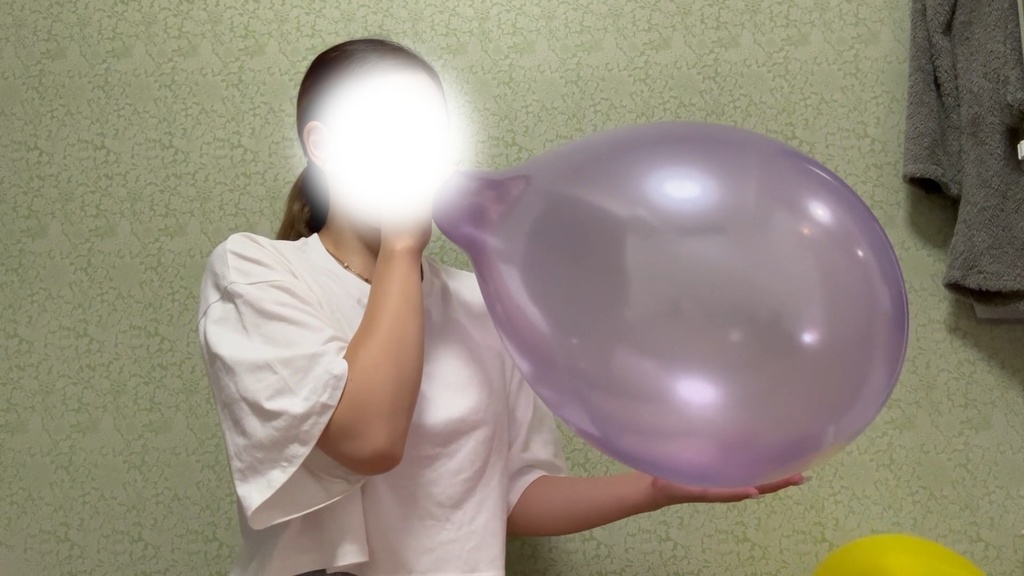 #109 るあさんの風船膨らまし割り&二重風船膨らまし【GW⑨5/8】