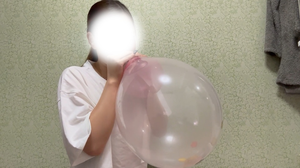 #109 るあさんの風船膨らまし割り&二重風船膨らまし【GW⑨5/8】