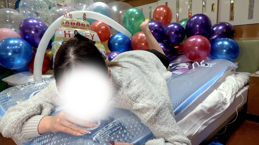 #130 【海の日】るあさんのさくらのビーチマット遊び