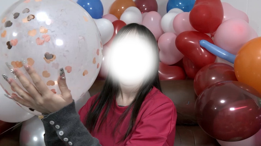 #131 曇らせチャレンジ♪ららさんのコンフェッティバルーン膨らまし