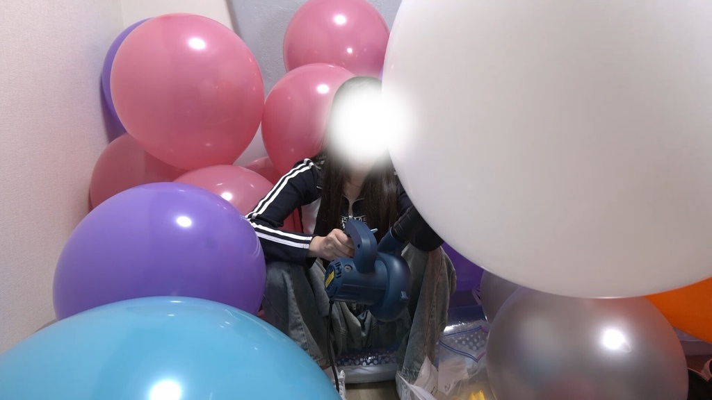 #148 ららさんの風船部屋作り