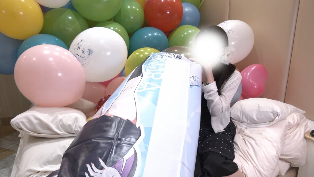 #149 まゆさんのさくらのパンチングPOP膨らまし