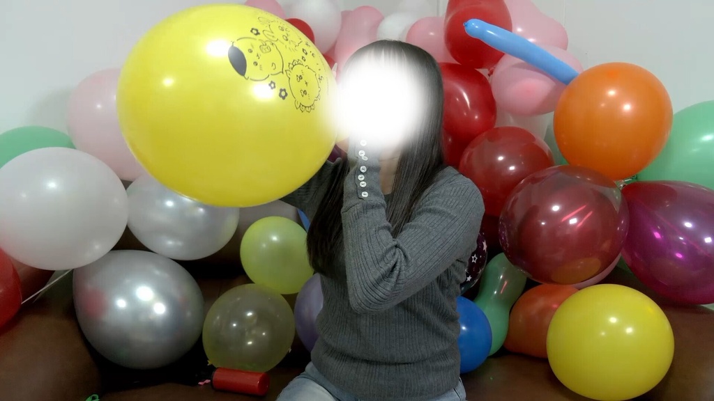 #150 【祝150回】超速!ららさんの風船膨らまし割り【b2p×15】
